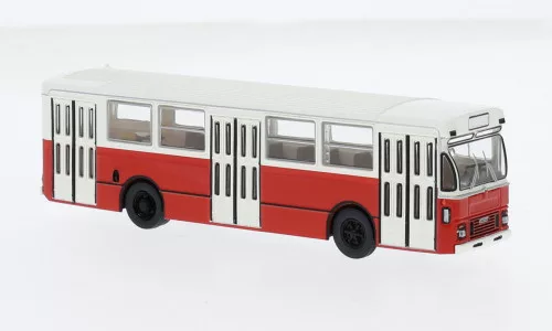 Brekina - Brekina, Fiat 418 AL, beige/rot, 1972, 1:87