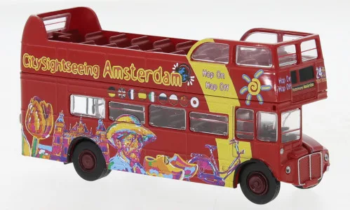 Brekina - Brekina, AEC Routemaster, 1965, Citysightseeing Amsterdam, 1:87