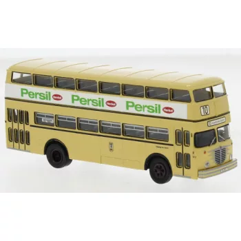   Brekina - Brekina, Büssing D2U Doppeldecker, 1960, BVG - Persil, 1:87
