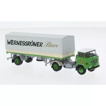 Brekina - IFA W 50 PP-SZ, 1965, Wernesgrüner Bier, 1:87