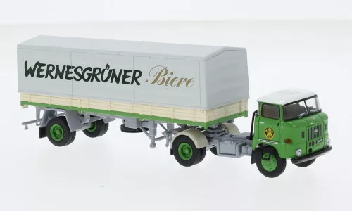 Brekina - IFA W 50 PP-SZ, 1965, Wernesgrüner Bier, 1:87