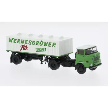   Brekina - Brekina, IFA W 50 Bier-SZ, 1965, Wernesgrüner Pils, 1:87