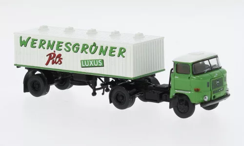 Brekina - Brekina, IFA W 50 Bier-SZ, 1965, Wernesgrüner Pils, 1:87