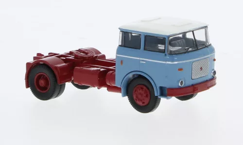 Brekina - LIAZ 706 SZM, blau/dunkelrot, 1976, 1:87