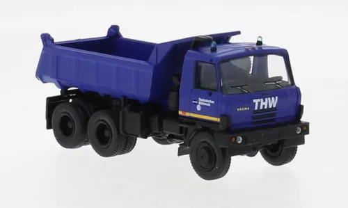 Brekina - Brekina, Tatra 815 Kipper, 1984, THW, 1:87