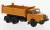 Brekina - Brekina, MAN 26.280 DHAK, orange/schwarz, 1972, 1:87