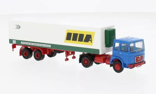Brekina - Brekina, MAN F7 Koffer-SZ, 1970, ITIA Sped (RO), 1:87