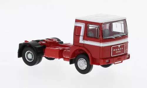 Brekina - Brekina, Roman Diesel SZM, rot/weiss, 1968, 1:87