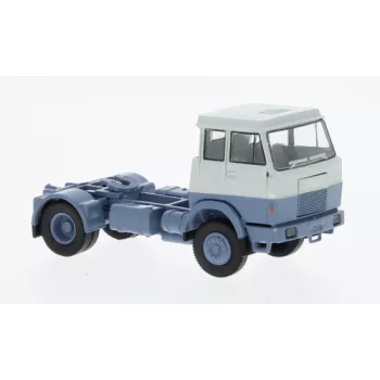   Brekina - Brekina, Hanomag-Henschel F 161 S SZM, hellgrau/blau, 1969, 1:87