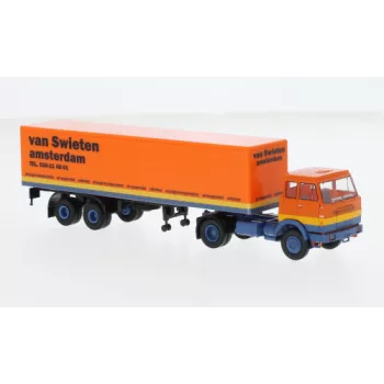  Brekina - Brekina, Hanomag Henschel F 161 S Koffer-SZ, 1969, van Swieten, 1:87