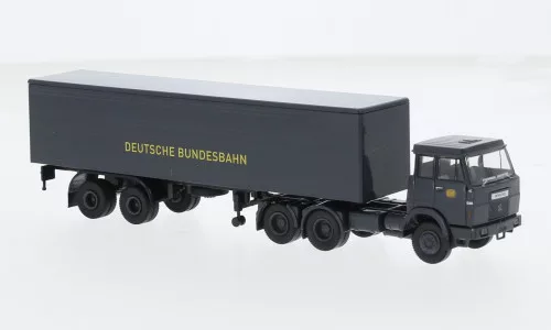 Brekina - Brekina, Henschel F 161 S Koffer-SZ, 1967, Deutsche Bundesbahn, 1:87