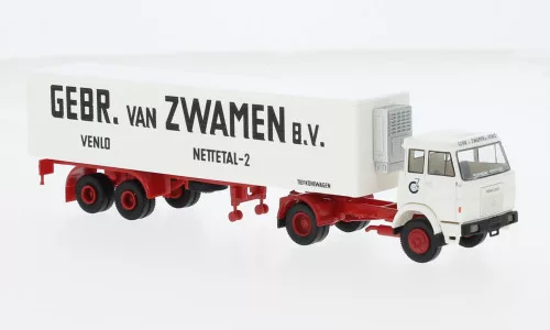 Brekina - Henschel F 161 S Koffer-SZ, 1967, Gebr. van Zwamen, 1:87