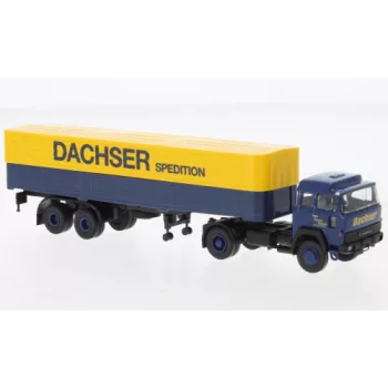   Brekina - Brekina, Magirus 310 D 16 PP-Sattelzug, 1974, Dachser Spedition, 1:87