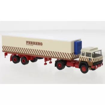   Brekina - Brekina, Magirus 310 D 16 Kühlkoffer-SZ, 1974, Ferrero, 1:87