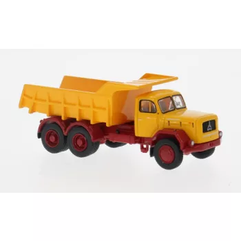   Brekina - Magirus Jupiter Kipper, dunkelgelb/dunkelrot, 1960, 1:87