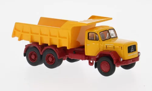 Brekina - Magirus Jupiter Kipper, dunkelgelb/dunkelrot, 1960, 1:87
