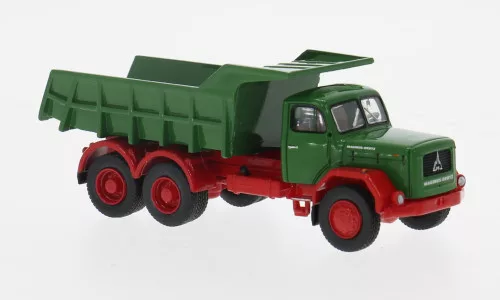 Brekina - Magirus Jupiter Kipper, grün/rot, 1960, 1:87