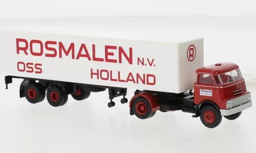 Brekina - Brekina, DAF DO 2000 Koffer-SZ, 1957, Rosmalen, 1:87