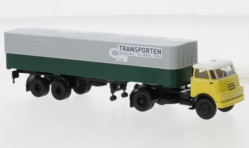 Brekina - Brekina, DAF DO 2000 PP-SZ, 1957, Geldersche Tramwegen, 1:87