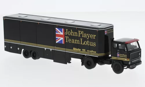 Brekina - Volvo F 89 Renntransport-SZ, 1973, John Player Team Lotus, 1:87