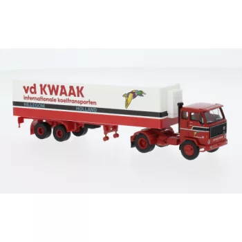   Brekina - Brekina, Volvo F 89 Koffer-SZ, 1972, v.d.Kwaak, 1:87