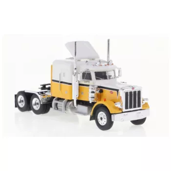 Brekina - Peterbilt 359, weiss/dunkelgelb, 1973, 1:87