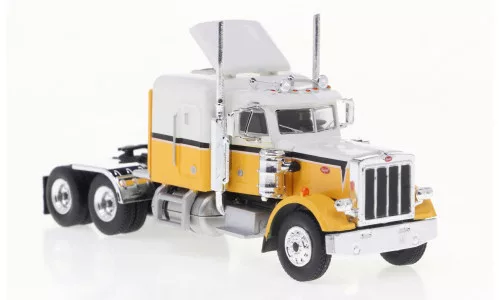 Brekina - Peterbilt 359, weiss/dunkelgelb, 1973, 1:87
