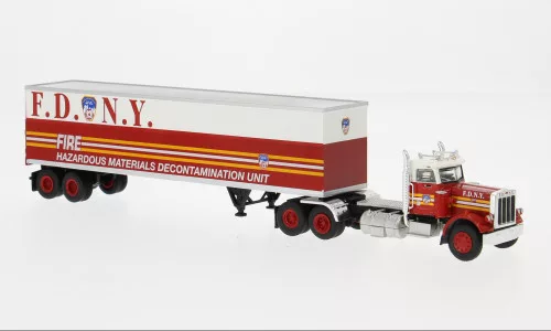 Brekina - Peterbilt 359 Ko-SZ 1973 FDNY 1:87
