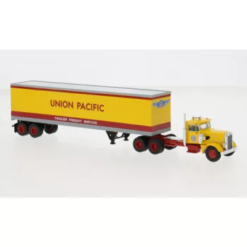   Brekina - Brekina, Peterbilt 281 Ko-SZ, 1955, Union Pacific, 1:87
