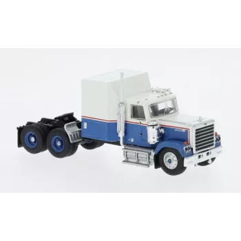 Brekina - Brekina, Chevrolet Bison, weiss/blau, 1980, 1:87