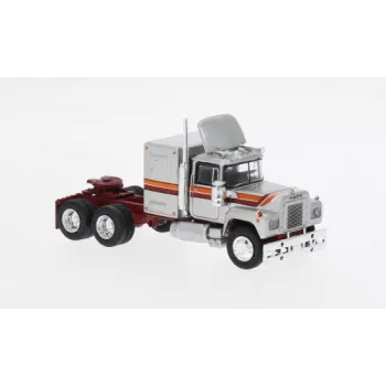 Brekina - Brekina, Mack RS 700, silber/dunkelrot, 1966, 1:87