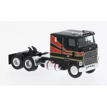 Brekina - Brekina, Ford CLT 9000, schwarz/rot, 1978, 1:87