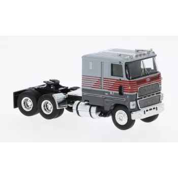 Brekina - Brekina, Ford CLT 9000, grau/rot, 1978, 1:87