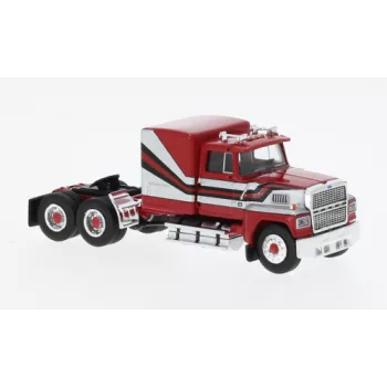 Brekina - Brekina, Ford LTL 9000, rot/silber, 1978, 1:87