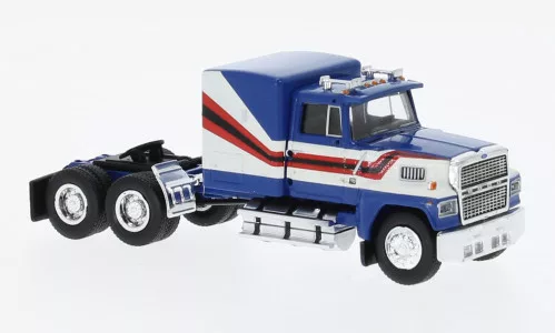 Brekina - Brekina, Ford LTL 9000, blau/weiss, 1978, 1:87