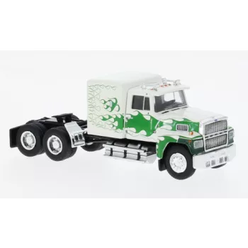 Brekina - Brekina, Ford LTL 9000, weiss/grün, 1978, 1:87