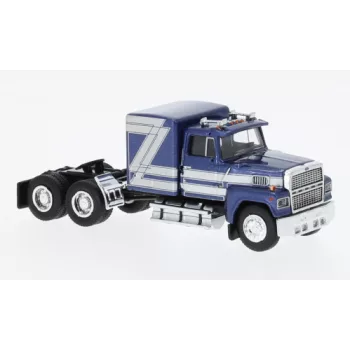   Brekina - Brekina, Ford LTL 9000, dunkelblau/silber, 1978, 1:87