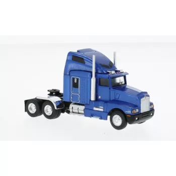 Brekina - Brekina, Kenworth T 600, blau/schwarz, 1984, 1:87