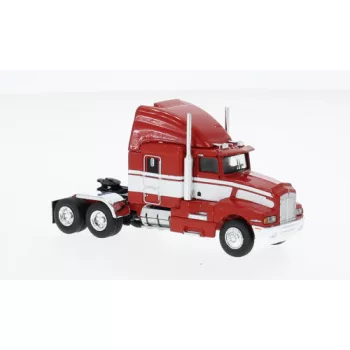 Brekina - Brekina, Kenworth T 600, rot/weiss, 1984, 1:87