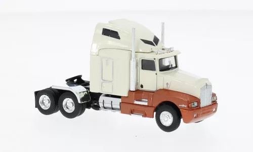 Brekina - Kenworth T 600, weiss/orange, 1984, 1:87