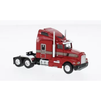 Brekina - Brekina, Kenworth T 600, rot/dunkelrot, 1984, 1:87