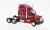 Brekina - Brekina, Kenworth T 600, rot/dunkelrot, 1984, 1:87