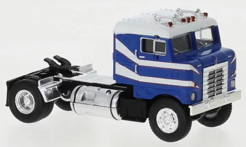Brekina - Brekina, Kenworth Bullnose, blau/weiss, 1950, 1:87