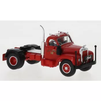 Brekina - Mack B 61, rot, 1953, Fire Dept., 1:87