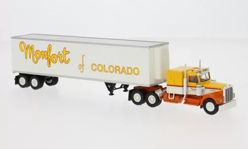 Brekina - Kenworth W 900 Koffer-SZ 1977 Monfort