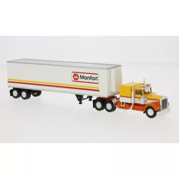 Brekina - Kenworth W 900 Koffer-SZ 1977 Monfort