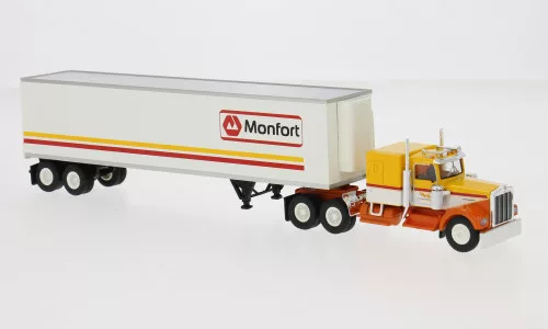 Brekina - Kenworth W 900 Koffer-SZ 1977 Monfort