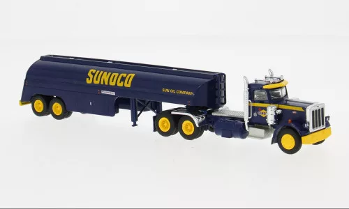 Brekina - Peterbilt 359 Tank-SZ 1973 Sunoco 1:87