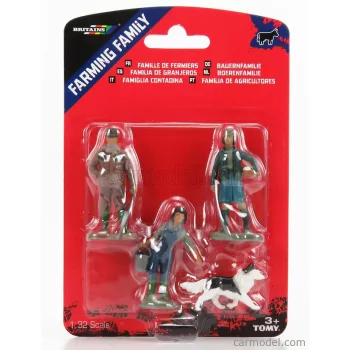   Britains - Accessories Farming Family Figures - Famiglia Contadina Various