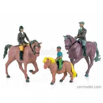 Britains - Accessories Horses With Figures Various